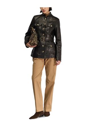 Black leather jacket SEMI COUTURE | Y5WT25Y690